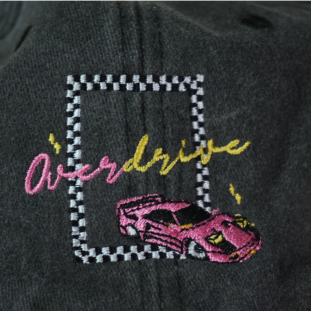 Overdrive Dad Hat (Electric Pink)