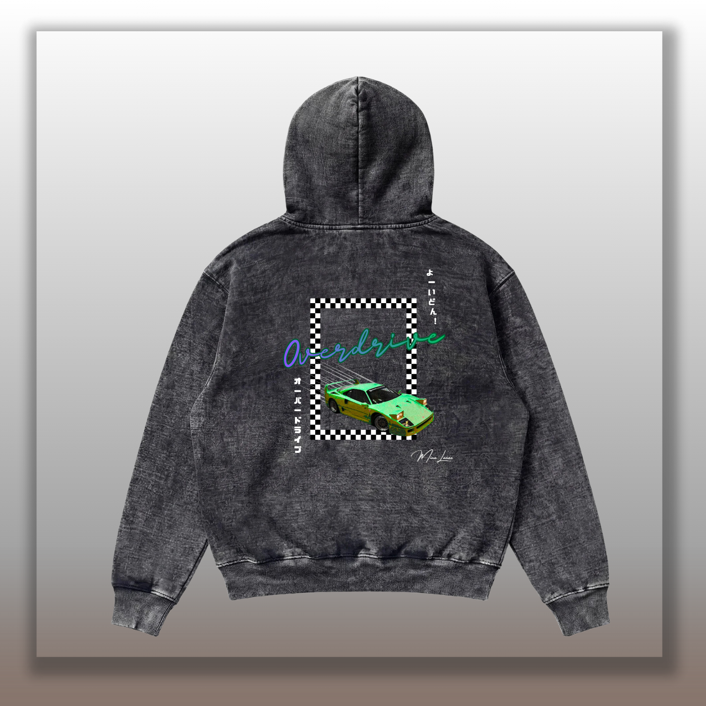 Overdrive Hoodie (Electric Green)